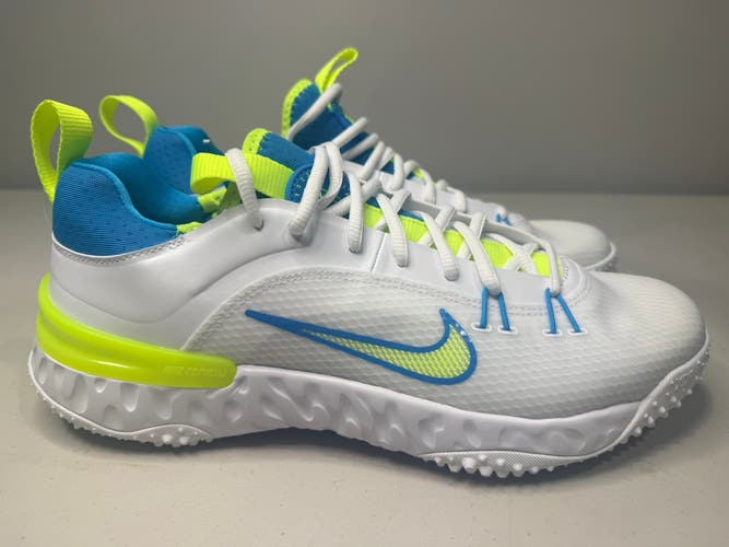 Size 9 Men’s Nike Huarache 9 Elite TF LAX SE Lacrosse Shoes Turf