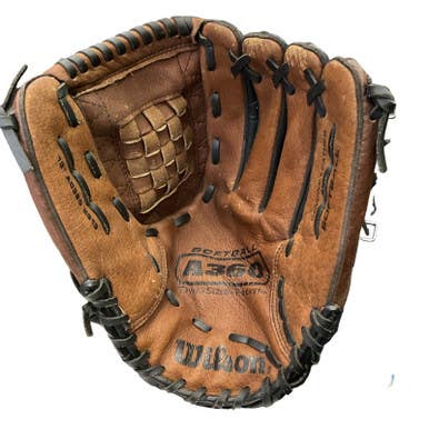 Used Wilson A360 SOFTBALL BB/SB Glove RH Throw Brown 13" 11859-S000027979