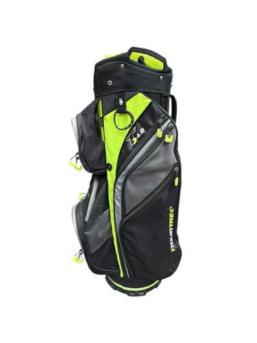 Used Tour Trek T4.0 CART BAG Mens Cart Bag Black And Gold 11835-S000203565