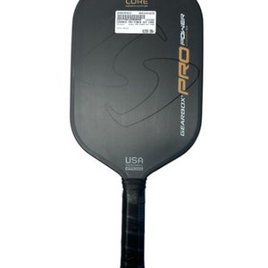 Used Gearbox PRO POWER SST CORE Pickleball Racquet Black 11835-S000203614