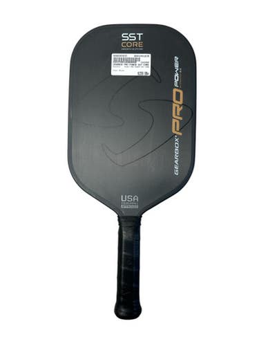 Used Gearbox PRO POWER SST CORE Pickleball Racquet Black 11835-S000203614