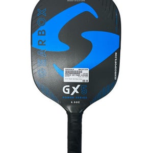 Used Gearbox GX5 POWER Pickleball Racquet Black And Royal Blue 11835-S000203619