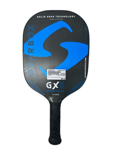 Used Gearbox GX5 POWER Pickleball Racquet Black And Royal Blue 11835-S000203619