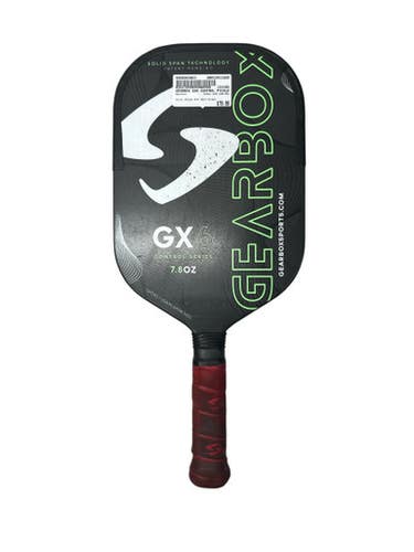 Used Gearbox GX6 CONTROL Pickleball Racquet Black And Neon Green 11835-S000203621