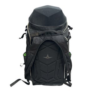 Used All Star MVP PRO CATCHER BAG BB/SB Player Backpack Black 11835-S000203660