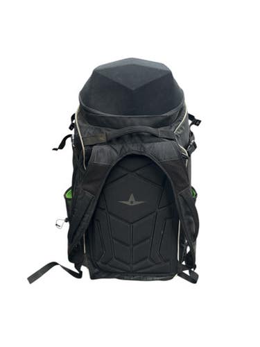 Used All Star MVP PRO CATCHER BAG BB/SB Player Backpack Black 11835-S000203660