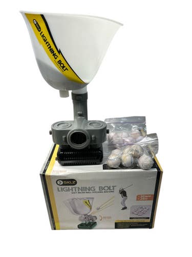 Used SKLZ LIGHTNING BOLT BB/SB Pitching Machine 11835-S000203758
