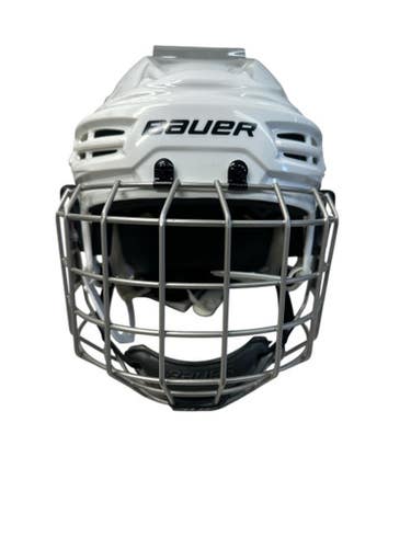 Used Bauer IMS 5.0 PROFILE 1 Helmet Cage Combo White SM 11835-S000203501