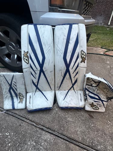 34" Brian's Sub-Zero 7.0 Regular Goalie Full Set (Used)