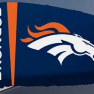 Denver Broncos NFL Side Mirror Covers (1 pair)