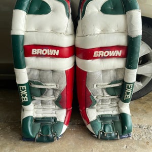 BROWN EXCEL leg pads