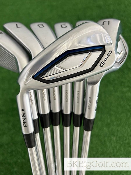 LH Ping G440 Iron Set 5-U / Ping AWT 3.0 Stiff
