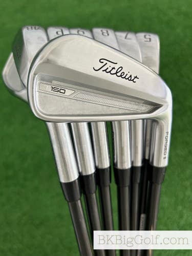 Titleist T150 23 Forged Iron Set 5-48 / Tour AD Graphite Design 75 Stiff