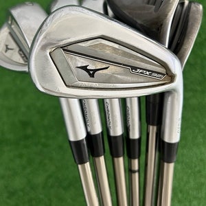 Mizuno JPX 921 Hot Metal Hybrid Iron Set 5h-G / Recoil F3 Regular Graphite