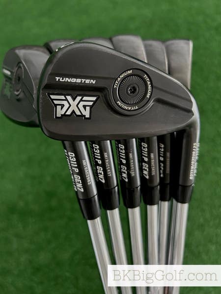 PXG 0311 P GEN7 Black Forged Iron Set 4-W / Project X LZ 6.5 Extra