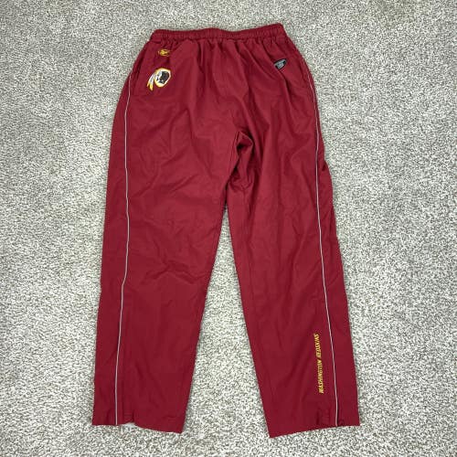 Washington Redskins Pants Mens XL NFL Reebok Lined Track Coach Team Issued