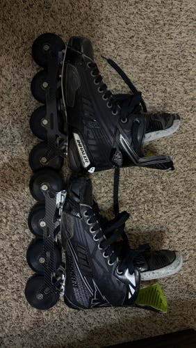 Mission Inhaler ds2 Inline Skates Regular Width Size 9 (Used)