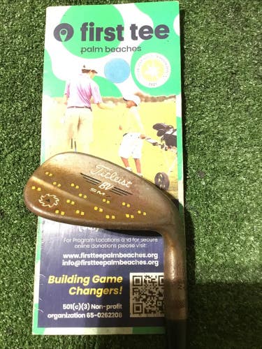 Titleist Vokey Design SM7 F Grind T-Stamp 50* Gap Wedge (GW) Steel Shaft (35.5)