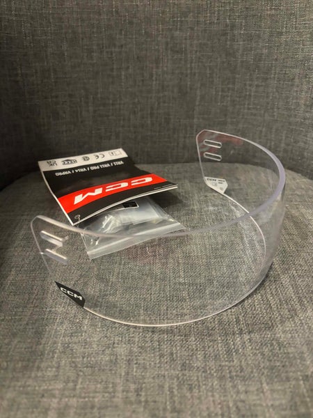 CCM Hockey VR Pro Short Half Shield Visor, Size Senior