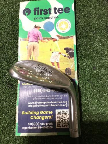 Titleist Vokey Design SM6 M Grind 60* Lob Wedge (LW) Stiff S400 Tour Steel