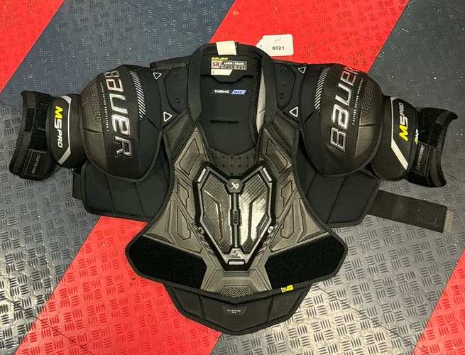 Large Senior Bauer Supreme M5 Pro Shoulder Pads (Used)
