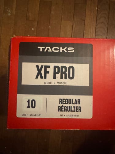 2024 CCM Tacks XF Pro Hockey Skates Regular Width 10 (New)
