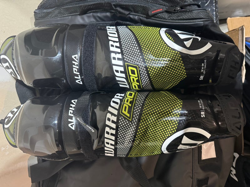 Warrior Alpha Pro 16" Shin Pads (Used)