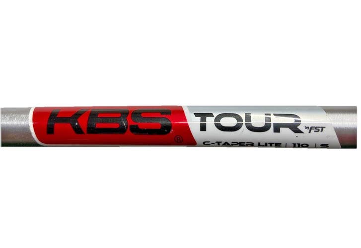 KBS Tour 110 C-Taper Lite Stiff Steel 36.5 Inches New 360 Grip .355 Shaft Only