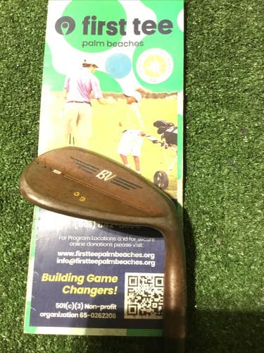 Titleist Vokey Design SM9 S Grind T-Stamp 56* Sand Wedge (SW) Steel Shaft 35.25