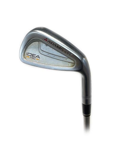 Adams Idea Pro Forged 6 Iron Steel True Temper Black Gold Stiff Flex