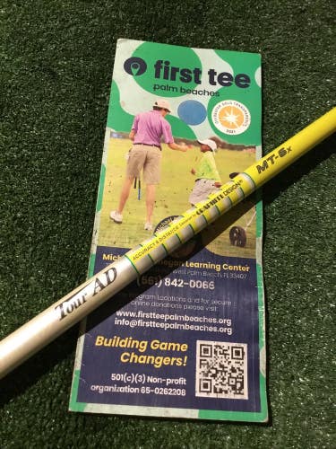 Graphite Design Tour AD MT-6X X-Stiff Driver Shaft (44.25) Taylormade TP (Read)