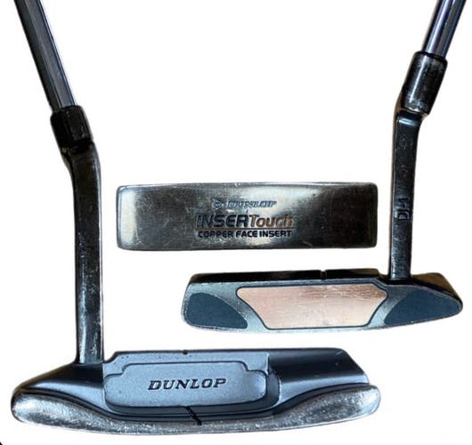 DUNLOP Inser touch DI-1 Copper Face Insert Blade Putter 35" Great Shape!