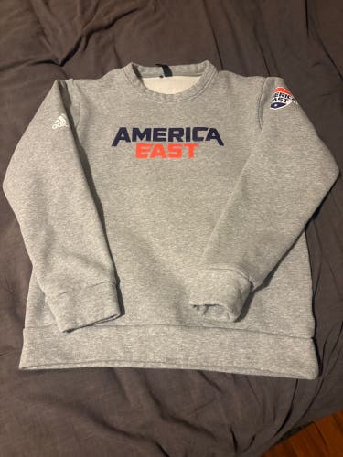 Gray Adult Small Adidas America East Crewneck