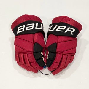 13” New Martin Necas Bauer Vapor Hyperlite Pro Stock Gloves - Carolina Hurricanes #2