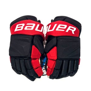 14” New Shayne Gostisbehere Bauer Vapor Hyperlite Pro Stock Gloves - Carolina Hurricanes #2
