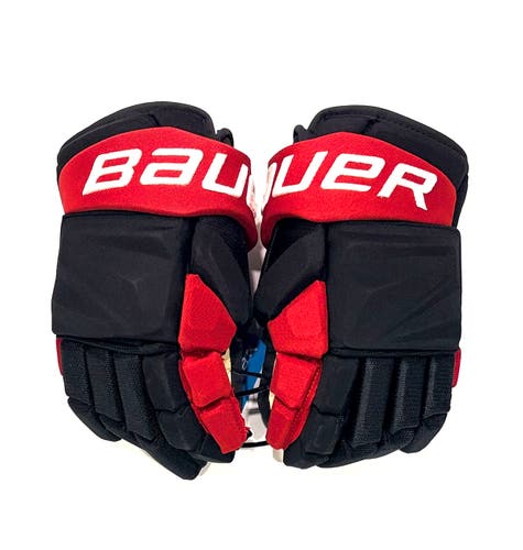 14” New Shayne Gostisbehere Bauer Vapor Hyperlite Pro Stock Gloves - Carolina Hurricanes #2