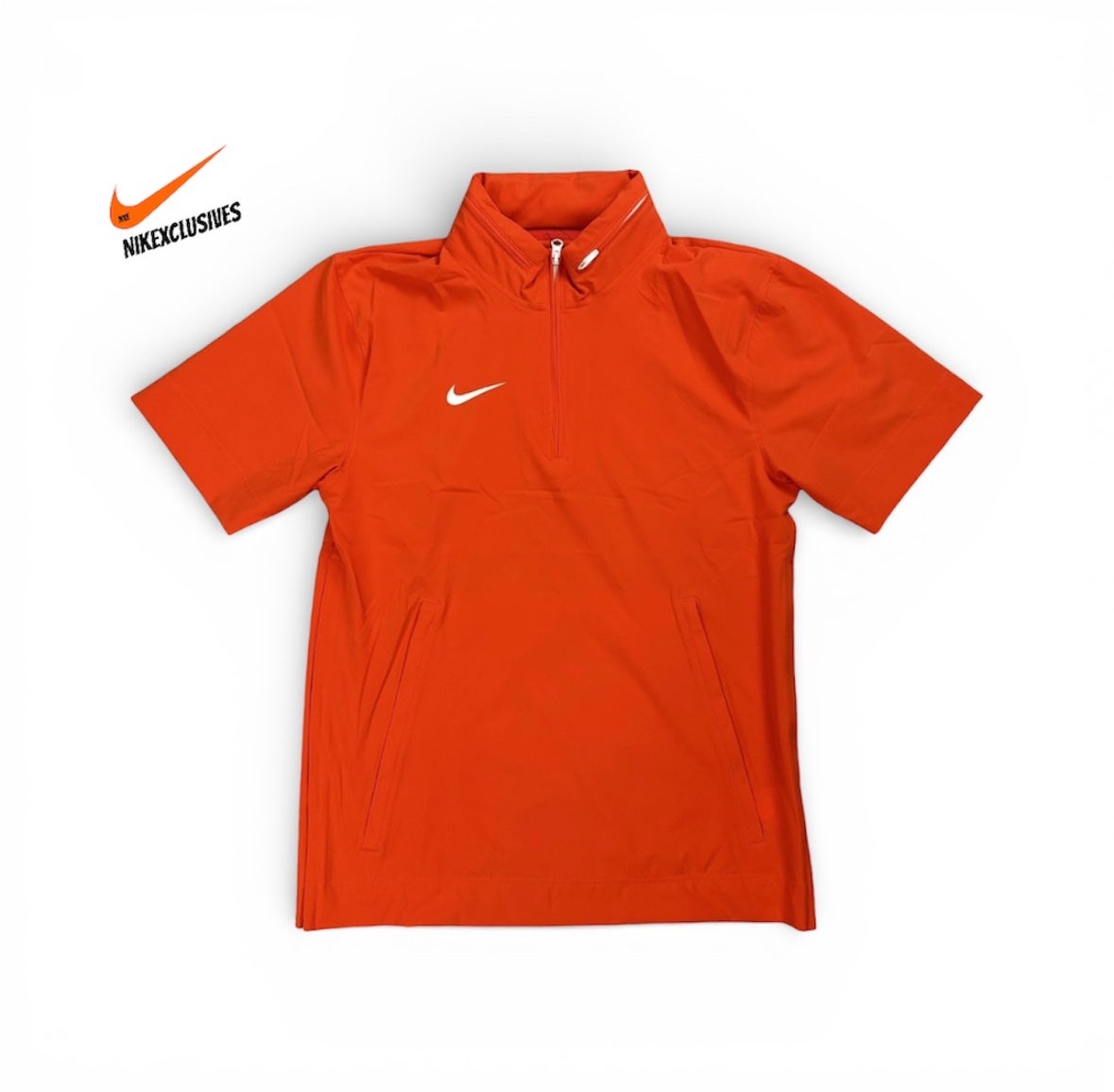 nike shield short sleeve lightweight coaches jacket