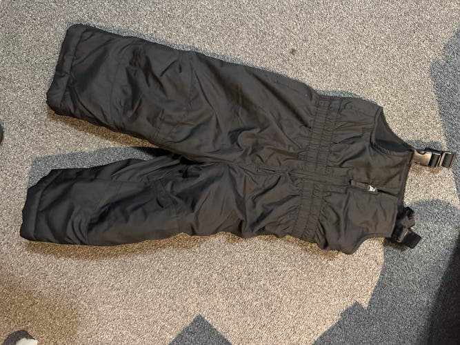 Black 2T ski bibs unisex