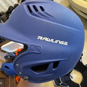 Rawlings Mach 1 Tone Batting Helmet Sr Matte Royal (Used)