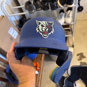 Rawlings Mach 1 Tone Batting Helmet Sr Matte Royal (used)