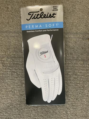 Used Titleist Mens Golf Glove White MD 11614-S000229586