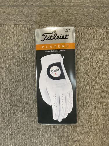 Used Titleist Mens Golf Glove White LG 11614-S000229581
