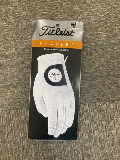 Used Titleist Mens Golf Glove White MD 11614-S000229578