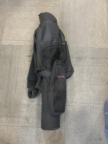 Used QUIVER SUNDAY BAG Mens Stand Bag Black 11614-S000229574