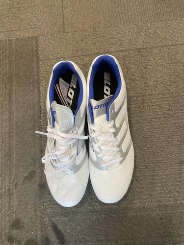 Used Lotto Soccer Cleats White Senior 9.5 11614-S000229569