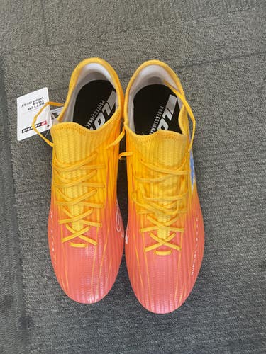 Used Lotto Soccer Cleats Orange Senior 8.5 11614-S000229570