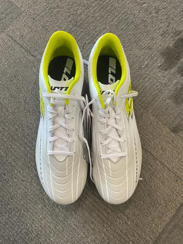Used Lotto Soccer Cleats White Senior 8.5 11614-S000229571