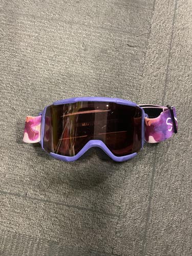 Used Smith DAREDEVIL OTG Snow Goggles Adult Purple 11614-S000229557