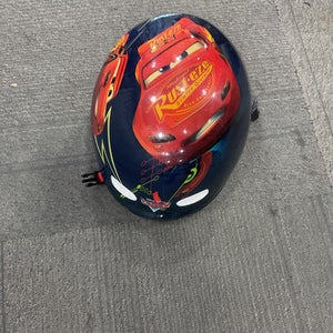 Used Disney CARS HELMET Bike Helmet Navy Blue XS 11614-S000229546