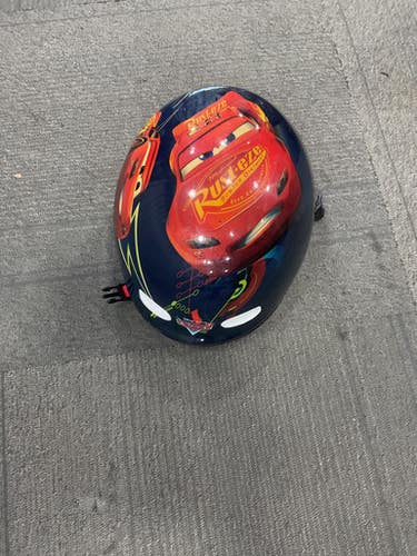 Used Disney CARS HELMET Bike Helmet Navy Blue XS 11614-S000229546